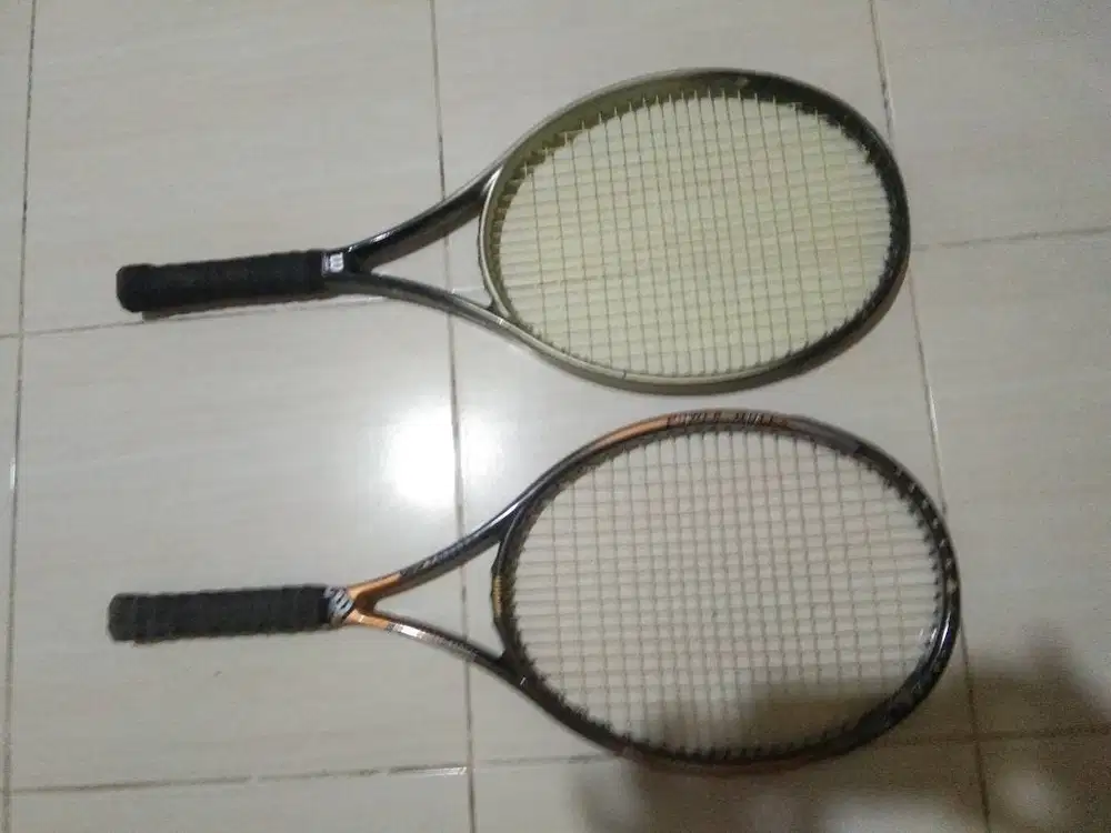 raket tenis WILSON HAMMER 3.2 dan wilson dual taper beam