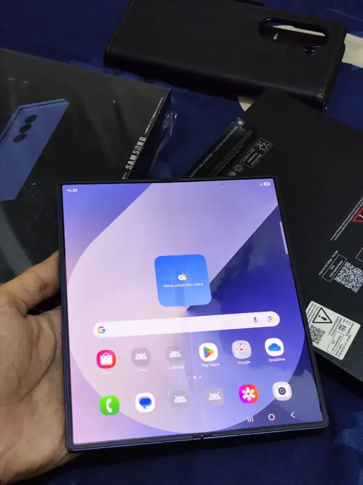 Samsung Z fold 6 12/256gb resmi sein