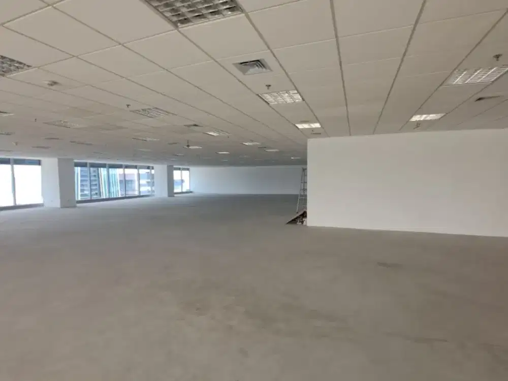 Sewa Kantor 515 m2 Kondisi Bare di Cyber 2 Tower Kuningan
