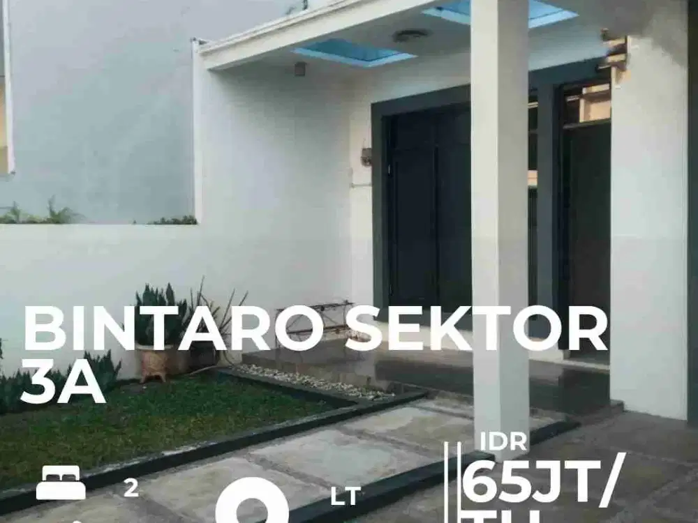 Disewakan rumah Tangerang Selatan lokasi strategis