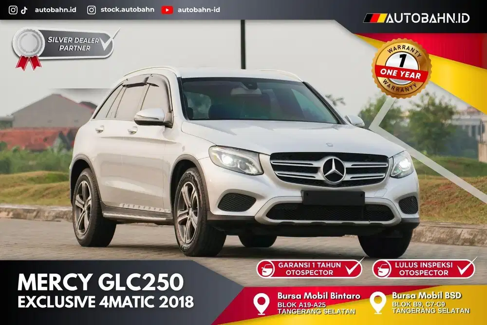 Lowest ODO! Mercedes Benz GLC250 Exclusive 4Matic 2018 c200 320i x1