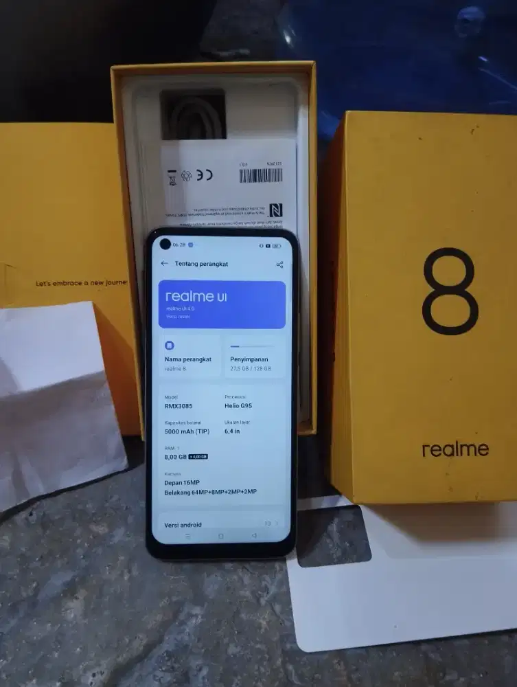 REALME 8 8+8/128