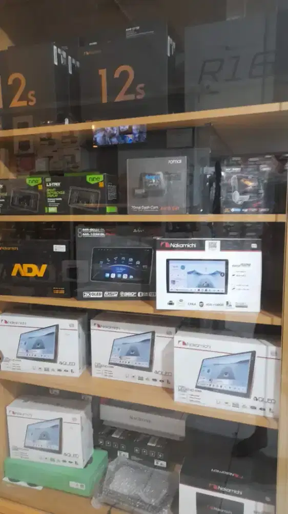 Audio mobil  head unit android paket dsp processor dan dashcam mobil