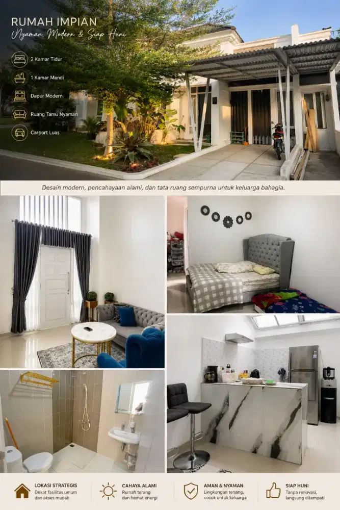 Dijual Murah Rumah Fully Furnished di Citraland NGk