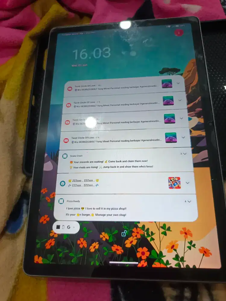 Jual itel VistaTab 30 - 11 Inci, 4G, Fullset