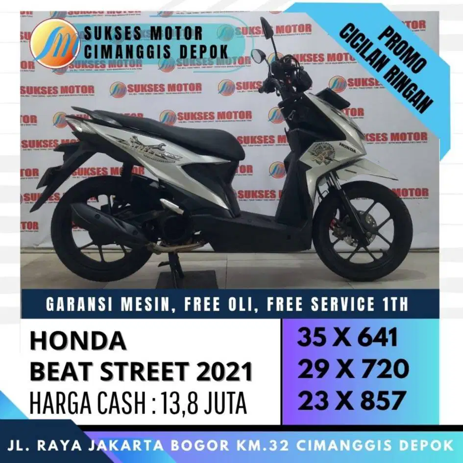 BEAT STREET ESP 2021 CASH KREDT CC PAYLATER BISA [SUKSES MOTOR]