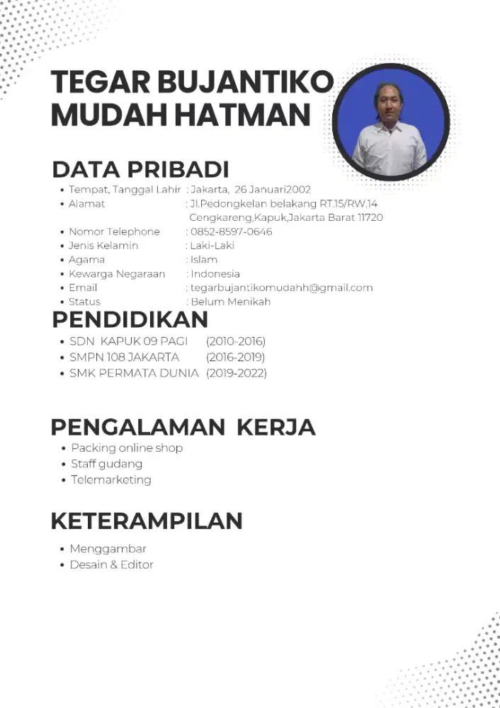 CARI PEKERJAAN APA AJA