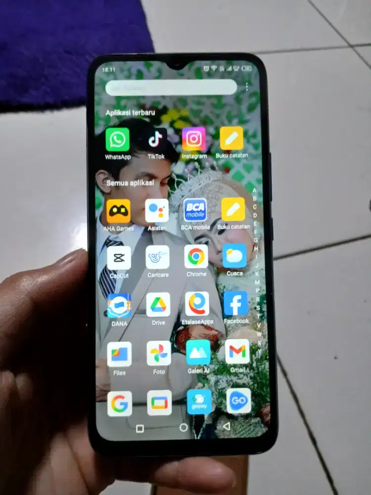 Hp Infinix Hot 20i RAM 4+3/128 GB