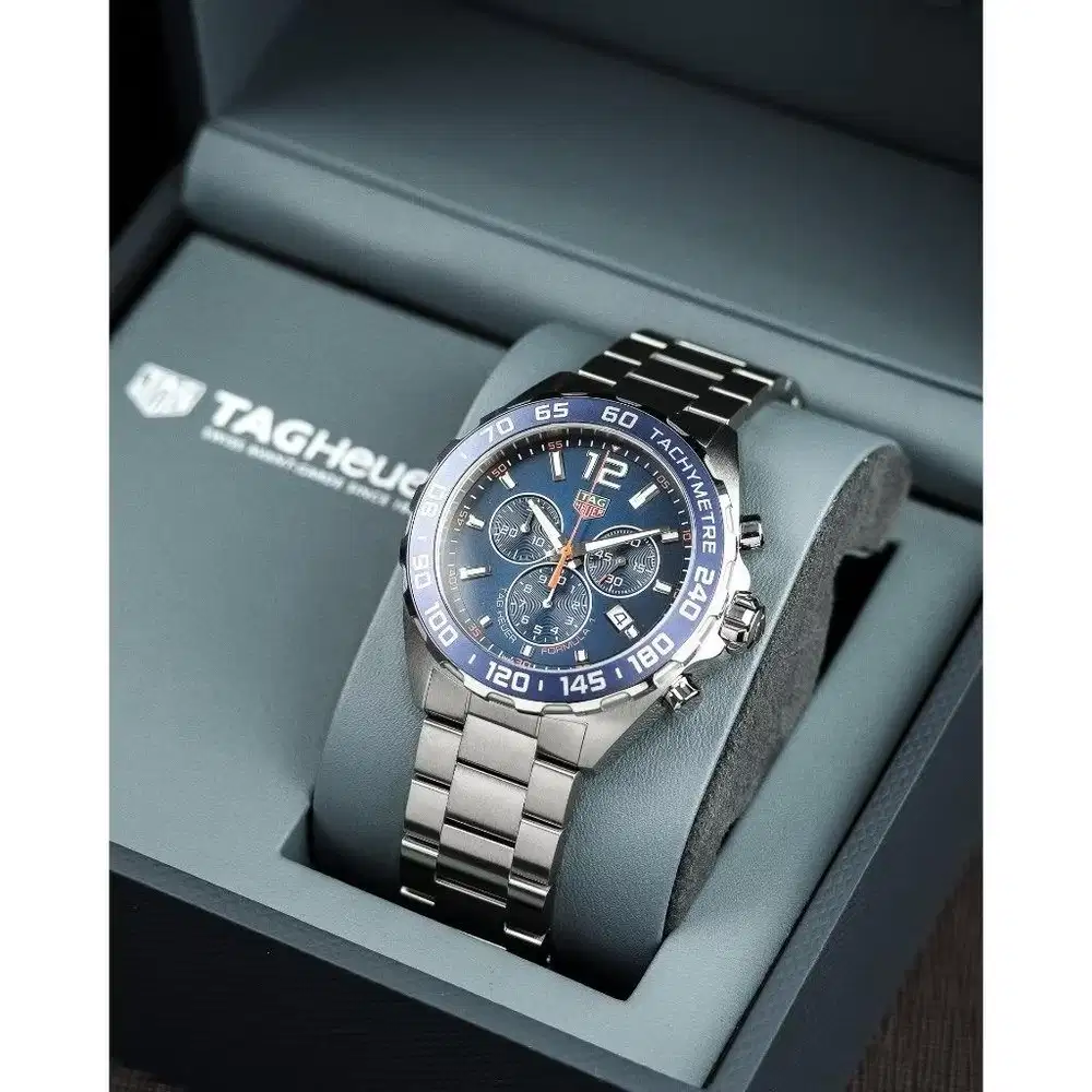 Tag Heuer CAZ1014 Chronograph Dial Blue Original