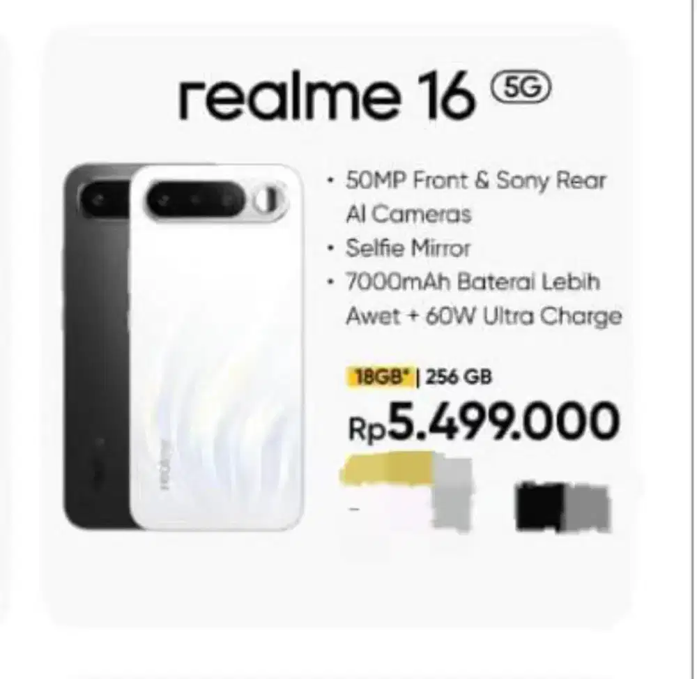 REALME 16 5G 18/256GB