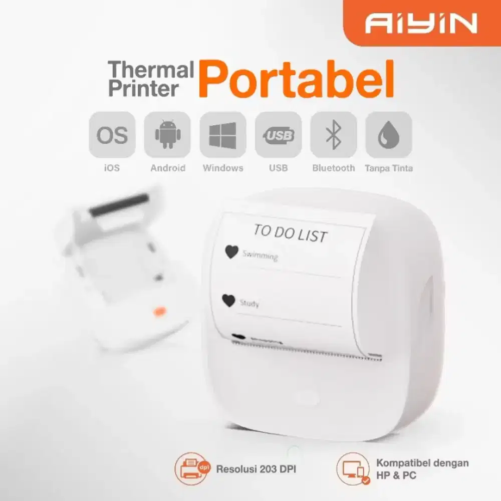 Baca Dulu! Printer Thermal Portable Aiyin B23