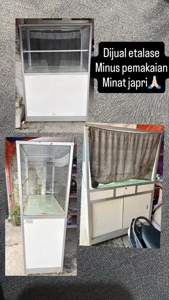 Etalase murah untuk jualan