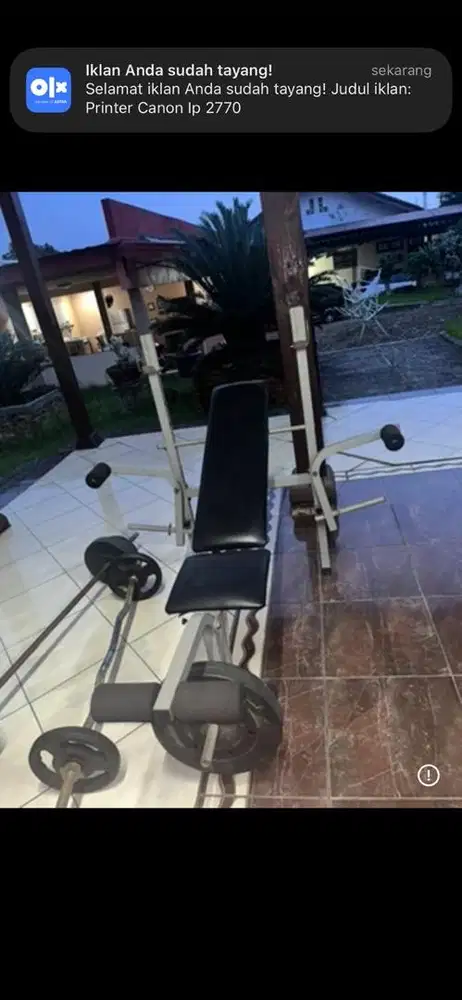 Bangku Dumbell Bench