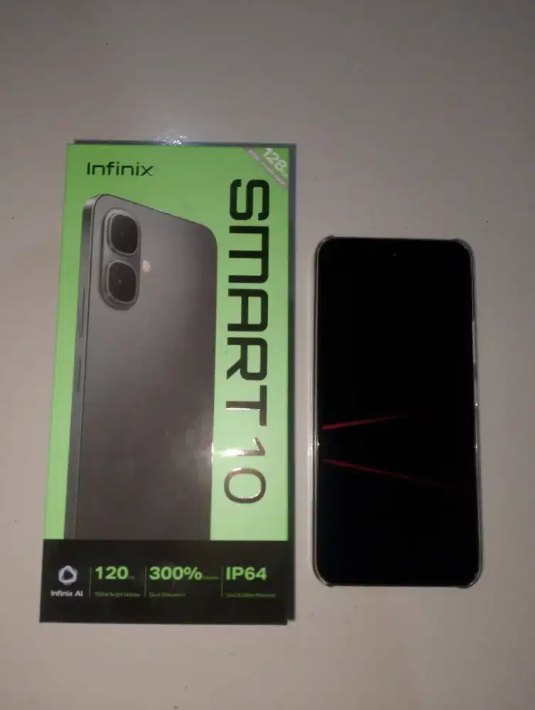 INFINIX SMART 10 ram 4+4/128gb mulus pemakaian baru 3 bulan