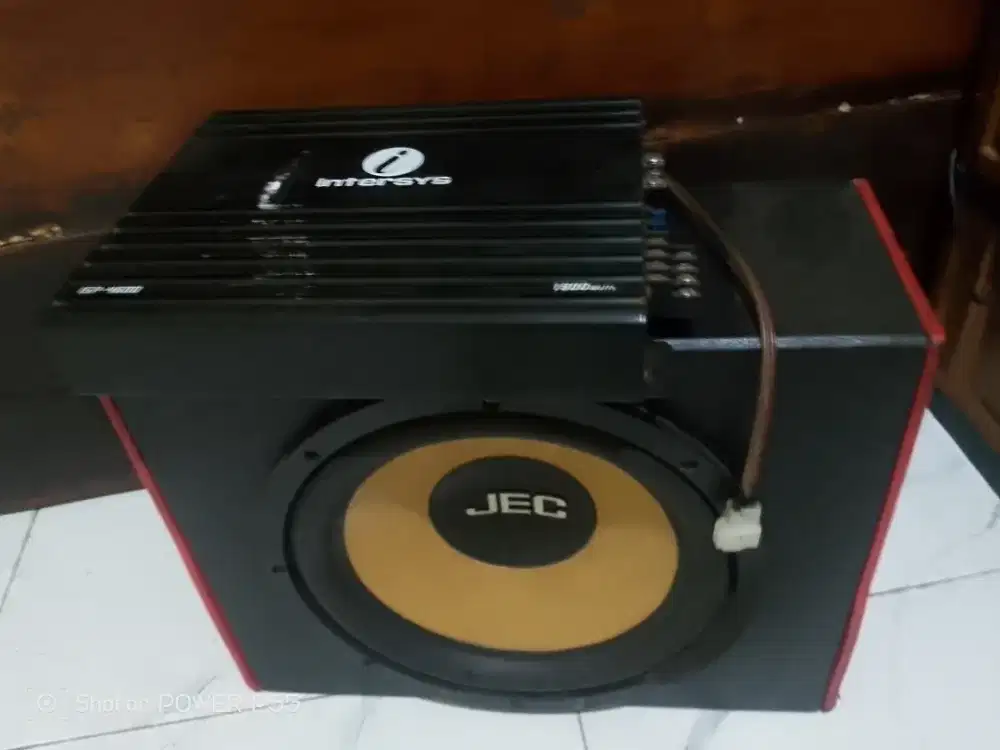 Juwal power dan subwoofer untuk mbl