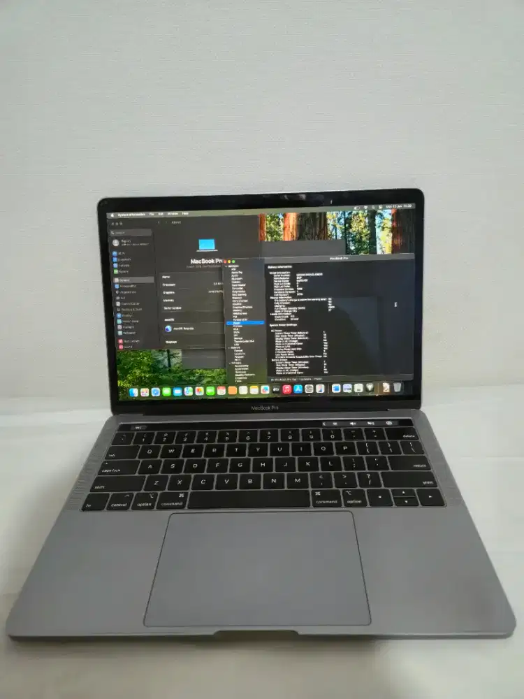 Macbook Pro I5 2019 Touchbar Space Gray 8 256GB