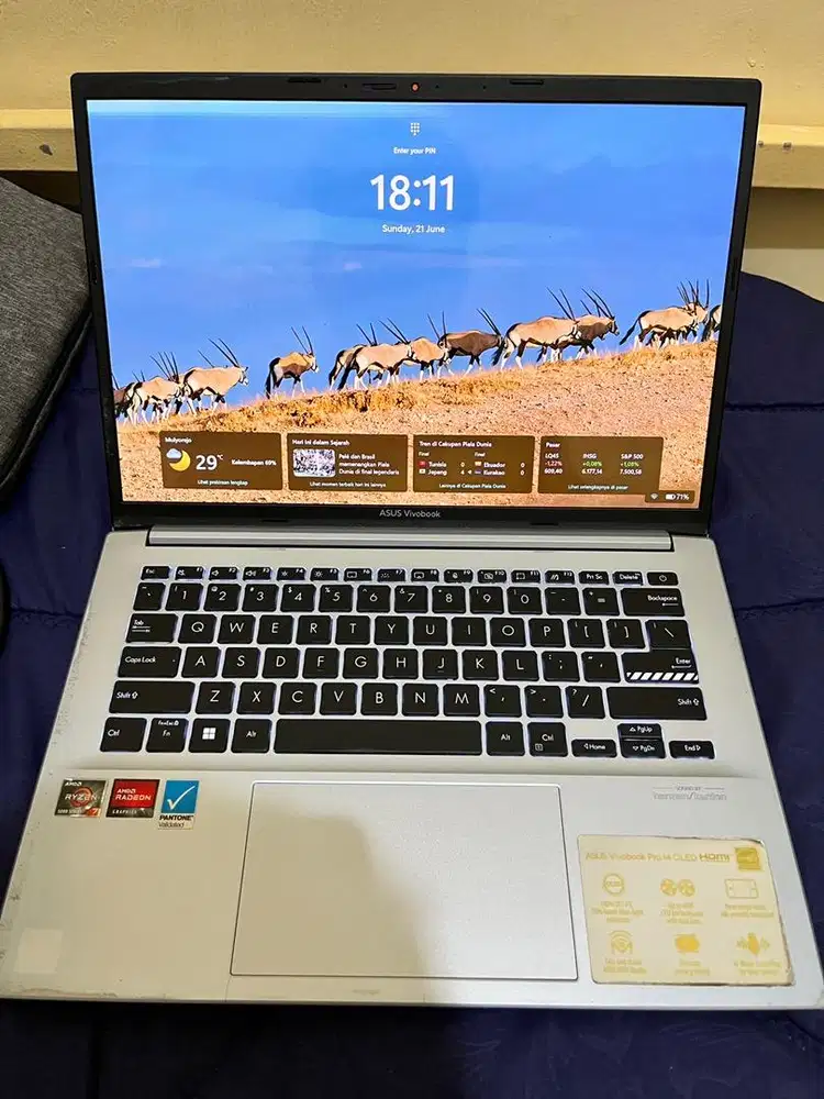 Asus Vivobook Pro 14 OLED M3400Q Ryzen 7 5800H