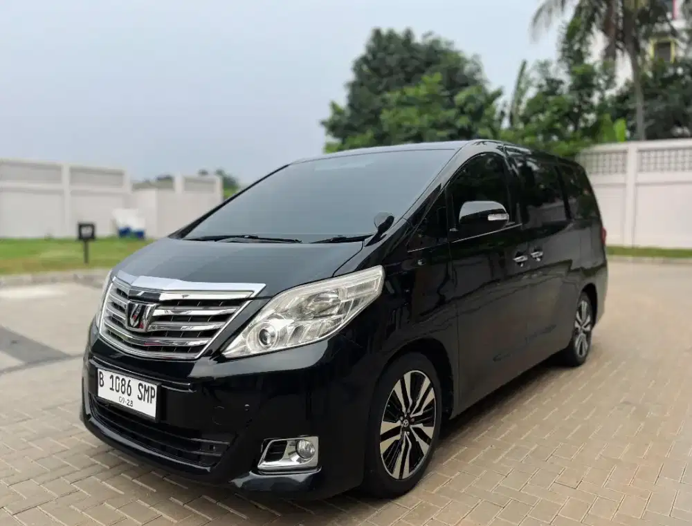 Toyota Alphard X AT 2014 Tdp 30 juta