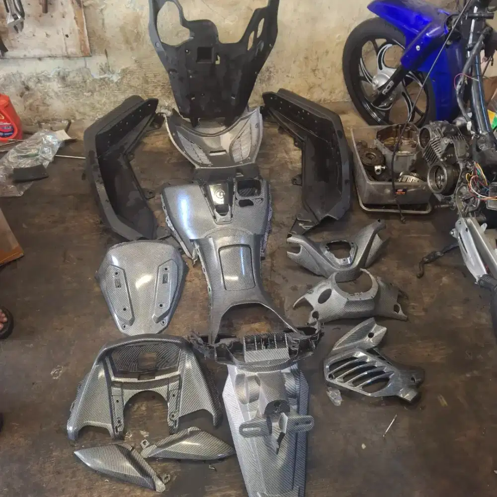 Body kasar nmax new full carbon