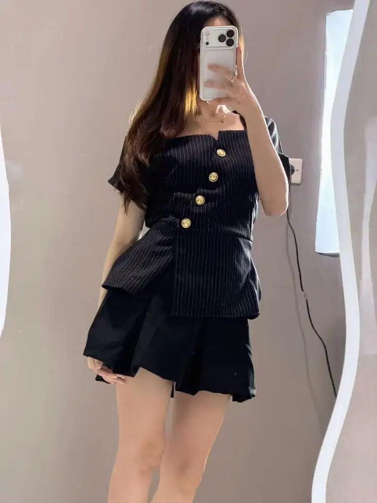 Top Semiwool Vany Stripe - New
