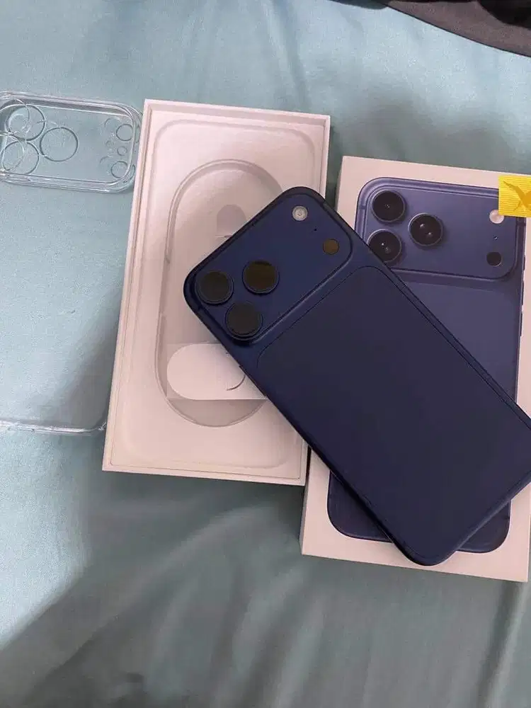 IPHONE 17 PROMAX 256GB DEEP BLUE | BH 100% | FULLSET | ALL OPERATOR