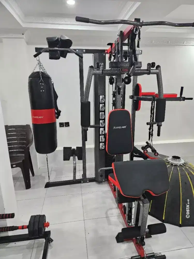 home gym HG 007 include legfress samsak tinju