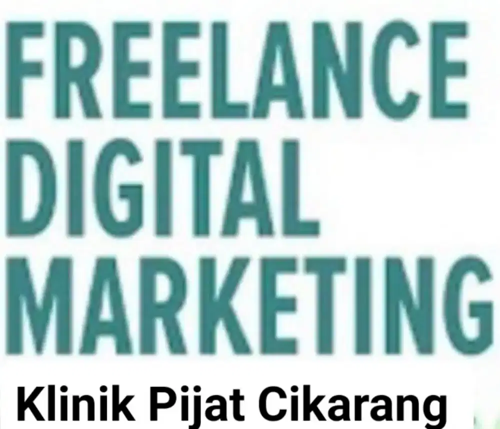 Marketing klinik terapi freelance
