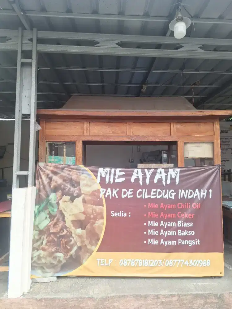 Dijual set gerobak beserta peralatan jualan