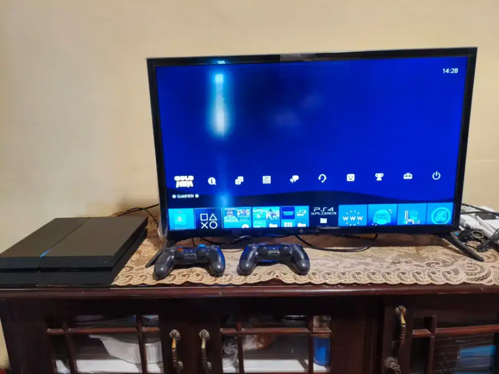PS4 FULL SET FREE TV LED 32 POLYTRON