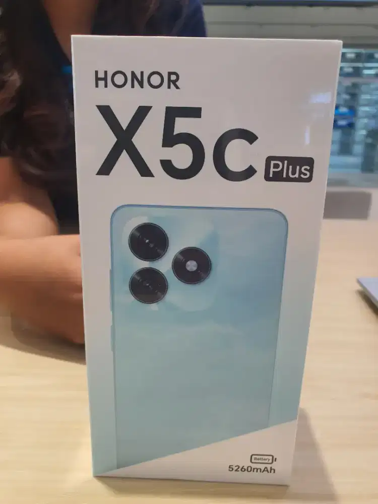 Honor x5c 4+4/128 garansi resmi 1 tahun bisa sd card
