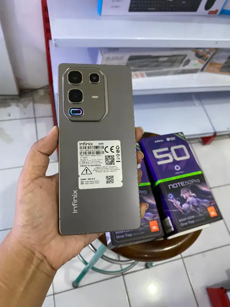 Infinix Note 50 Pro Fullset 90w + Wireless