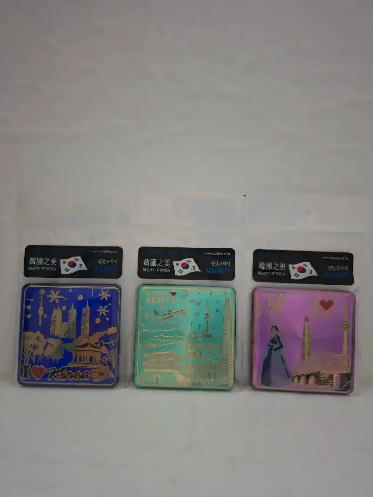 Collector Item: Souvenir Magnet/ Tempelan Kulkas dari Korea (per pcs)