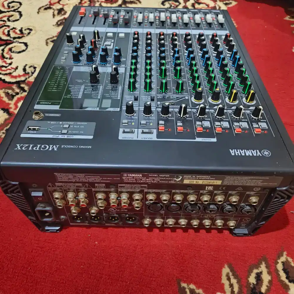 Mixer Audio Yamaha MGP12X ori lengkap dus