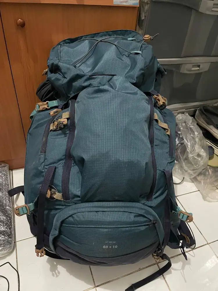 Tas Ransel Gunung Carrier Keril Kerir Forclaz MT 500 Air 50+10 liter l