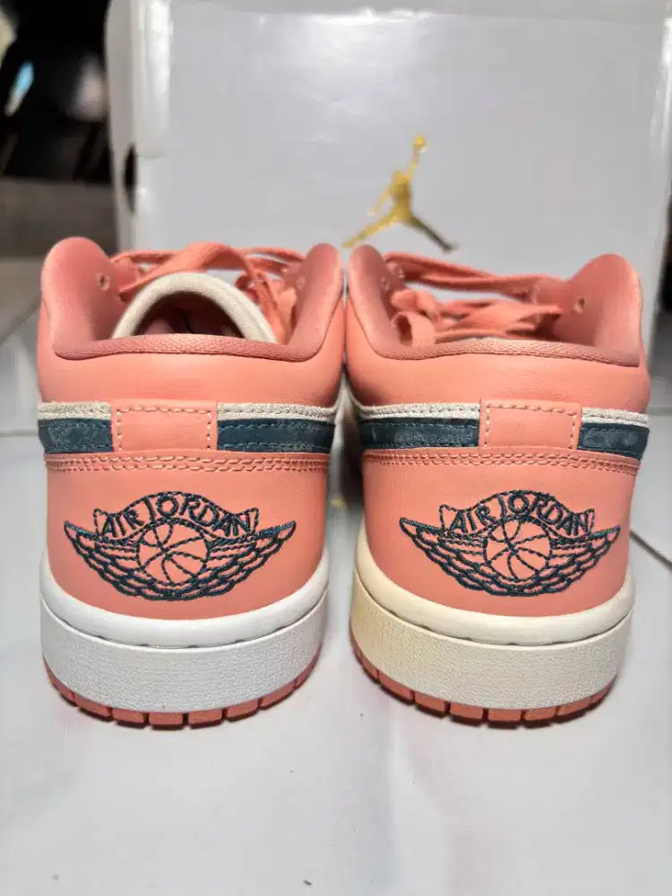 Nike Air Jordan 1 Low Light Madder Root Original | Kondisi Terbaik
