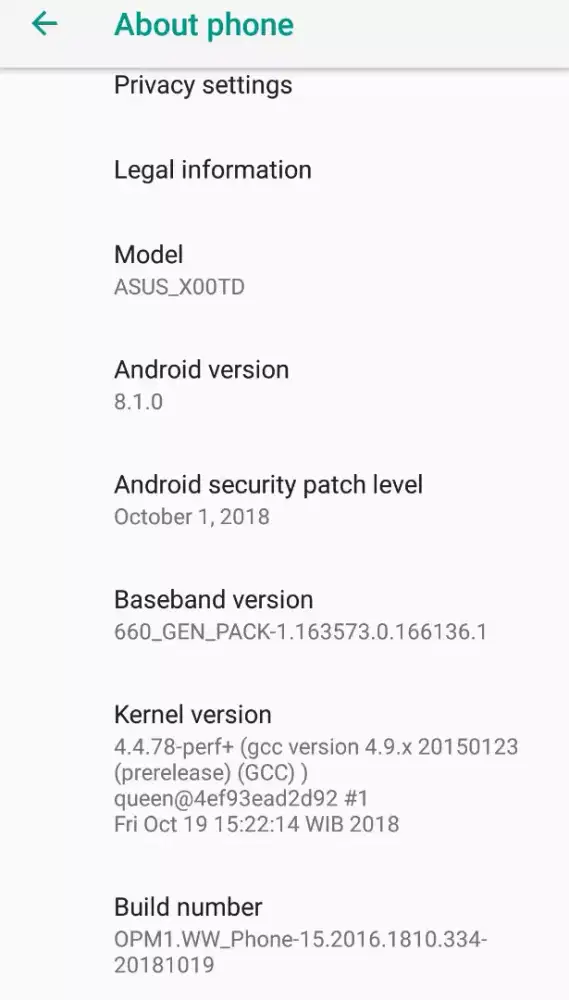 Jual Zenfone max pro m1