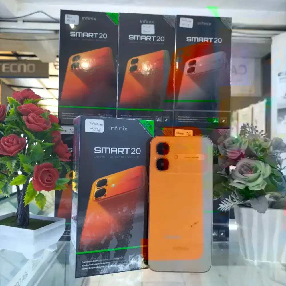 Infinix Smart 20 4+4/64gb Reski segelbox