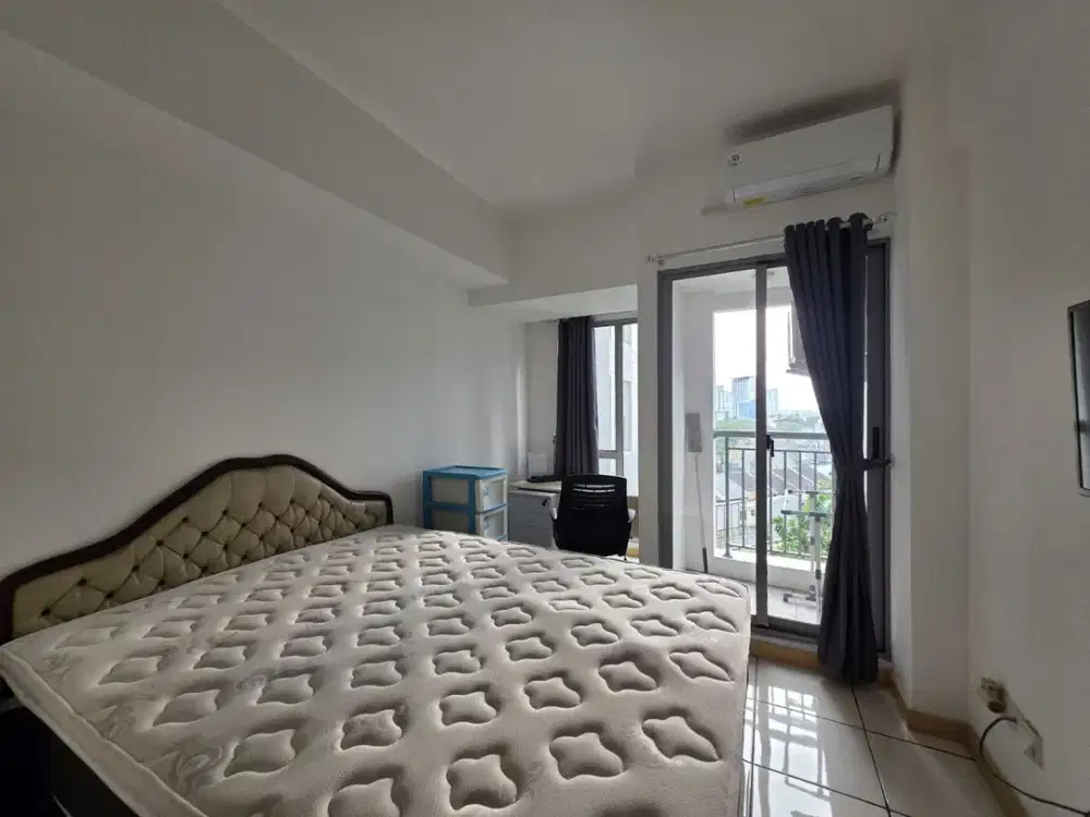 Apartemen M Town Tipe Studio Lantai 9 View Taman dan full furnish