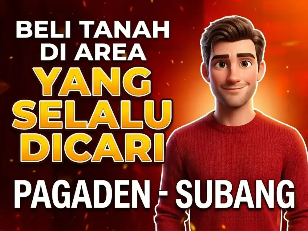 JUAL TANAH DI PAGADEN, SUBANG, JAWA BARAT.