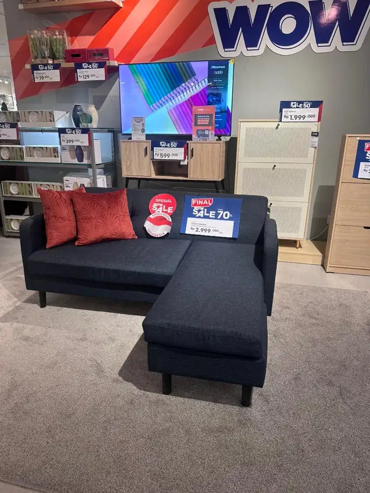 Sofa sudut/sofa L informa Laura