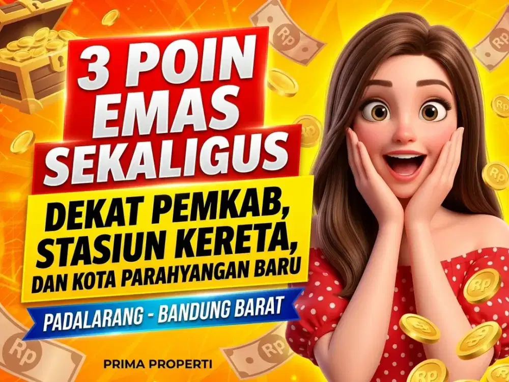 JUAL TANAH DI NGAMPRAH, PADALARANG, KOTA BARU PARAHYANGAN, BANDUNG BARAT