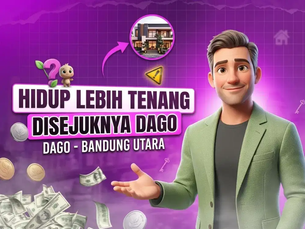 JUAL RUMAH DI DAGO, DAG0 RESORT, BANDUNG UTARA, DAGO PAKAR.