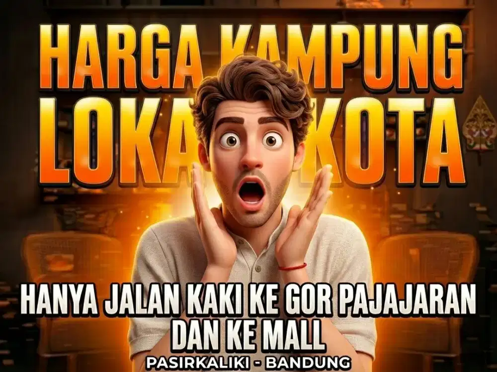 JUAL TANAH DI PASIRKALIKI, PAJAJARAN, CICENDO, BANDUNG KOTA.