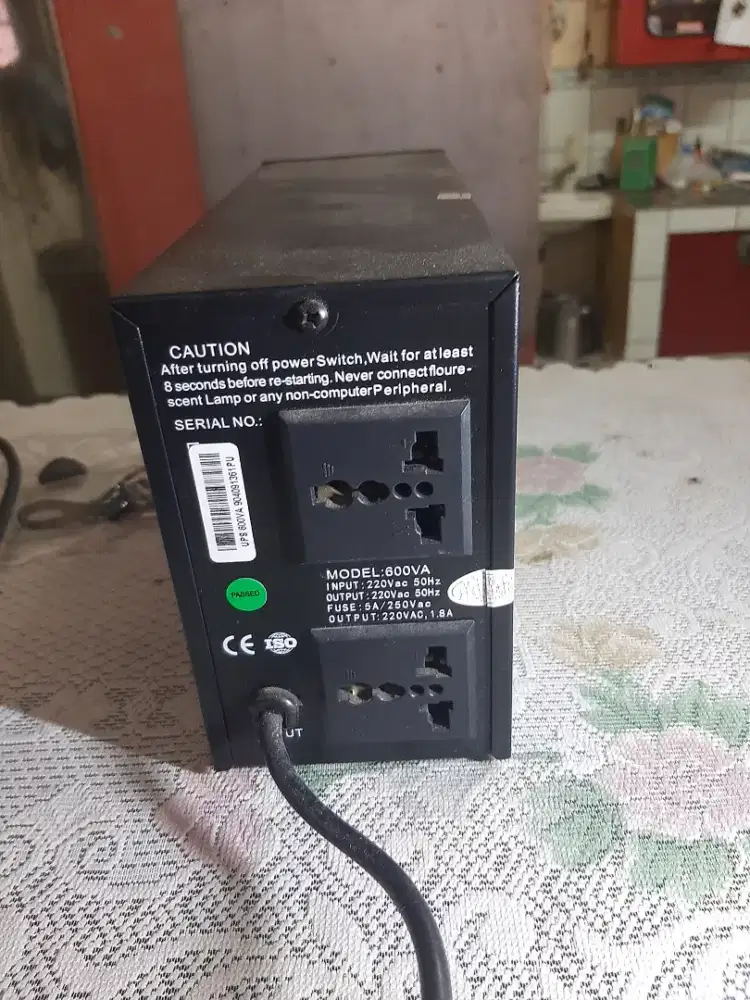 Ups 600 V A merk power up