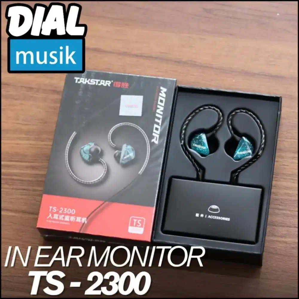 Takstar ML-2300 Green Original | HiFi In-Ear Monitor IEM