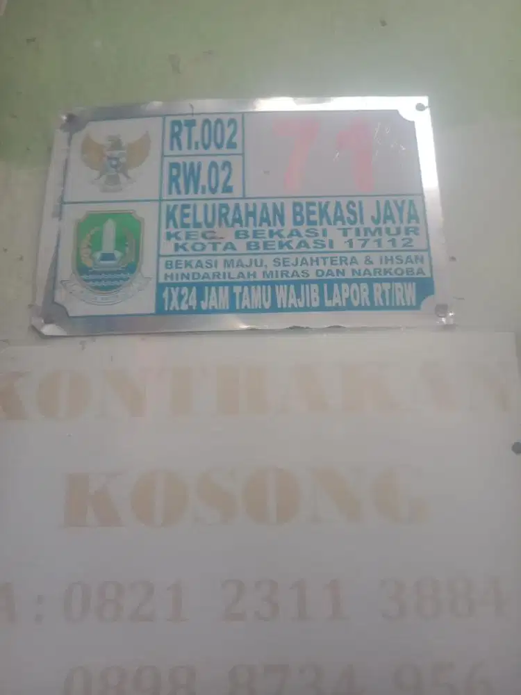 Di Jual Kontrakan 6 Pintu
