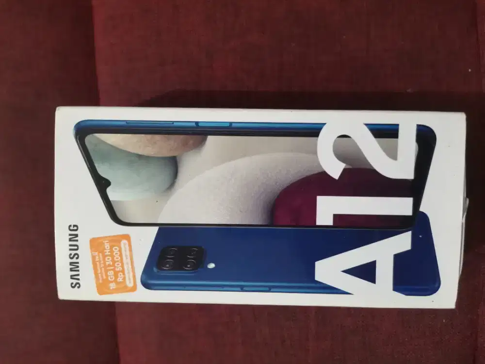 Samsung A12 Ram 6 GB fulset