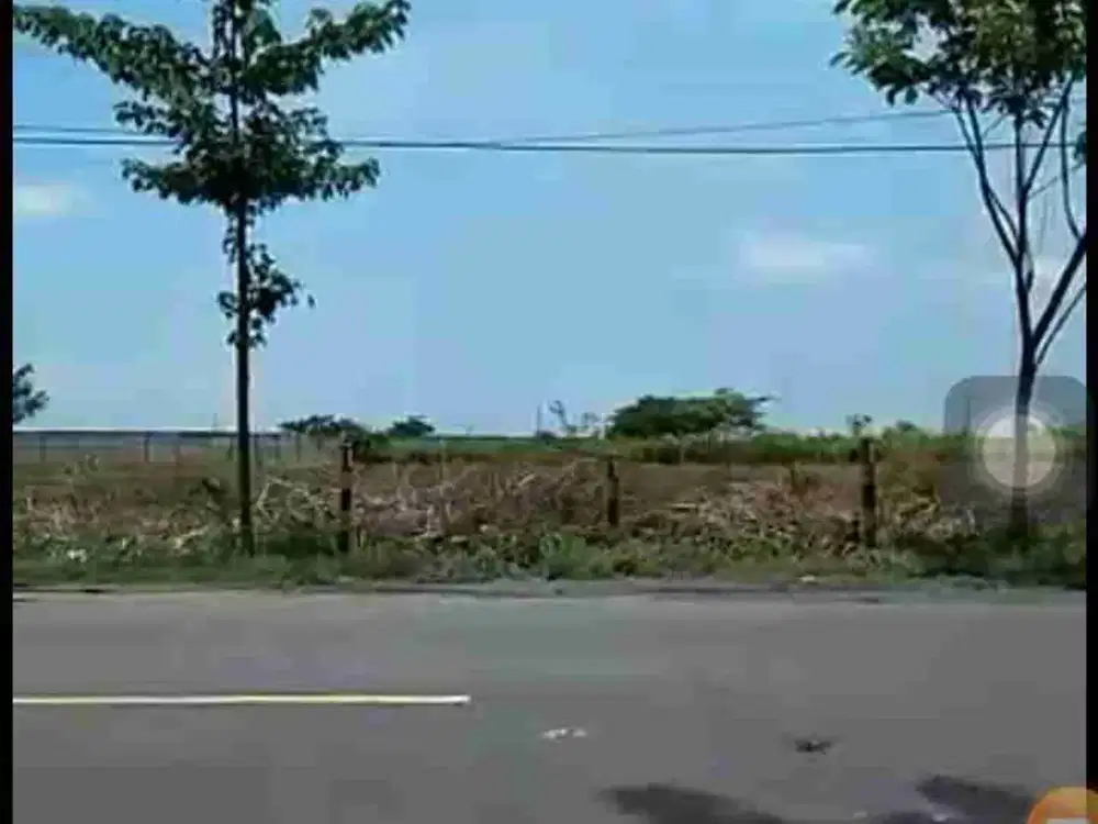 Dijual Lahan Industri Pinggir Jalan Nasional