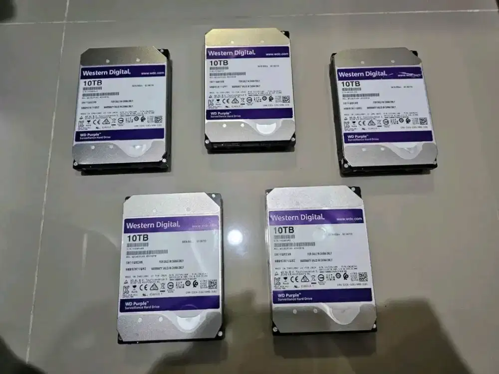 Hardisk 10TB WD purple