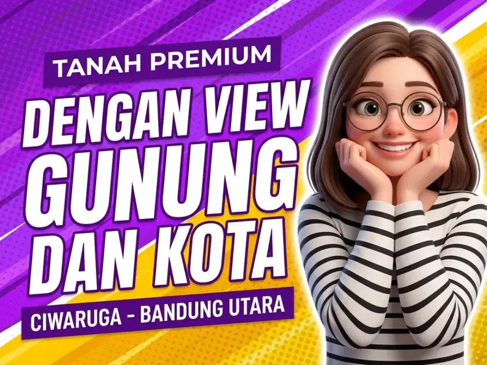 JUAL TANAH DI CIWARUGA, GEGERKALONG, BANDUNG UTARA.